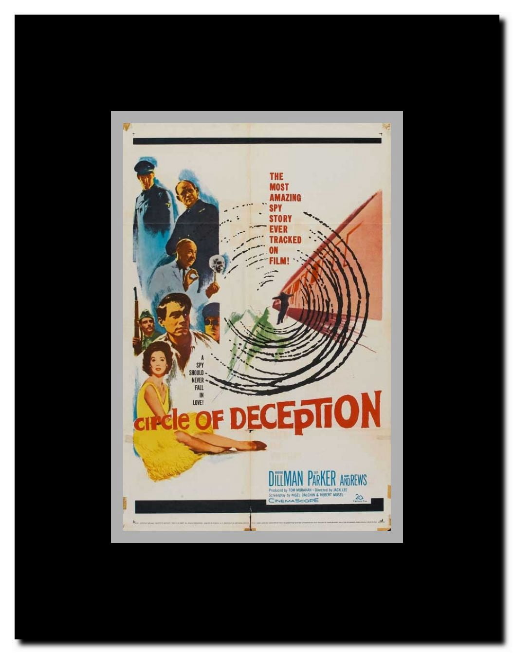 A Circle of Deception Framed Movie Poster
