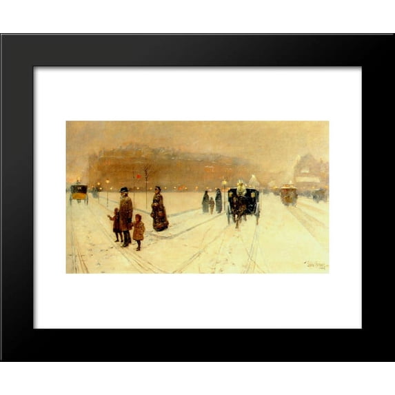 A City Fairyland 20x24 Framed Art Print by Childe Hassam