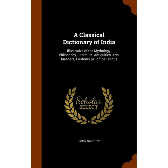 A Classical Dictionary of India (Hardcover)