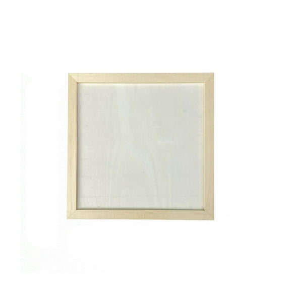 A Clay Photo Frame, Wooden 20X20Cm Or 30X30Cm For Kids Art, Diy Craft With 12 Colors