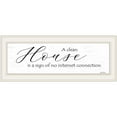 thumbnail image 1 of A Clean House by Lori Deiter Printed Framed Wall Art Wood Multi-Color, 1 of 3