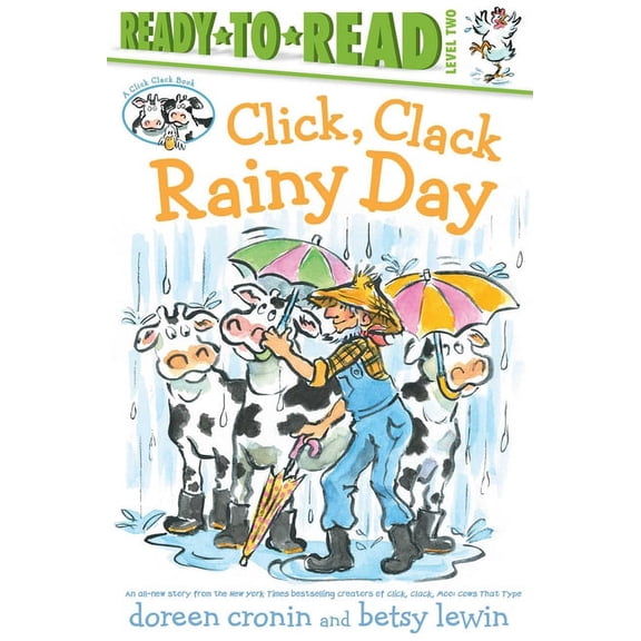 Click Clack Book Click, Clack Rainy Day/Ready-To-Read Level 2, (Paperback)