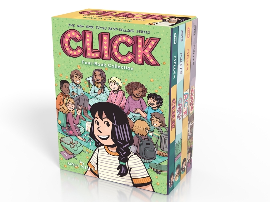 A Click Graphic Novel: Click 4-Book Boxed Set (Paperback) - image 1 of 1