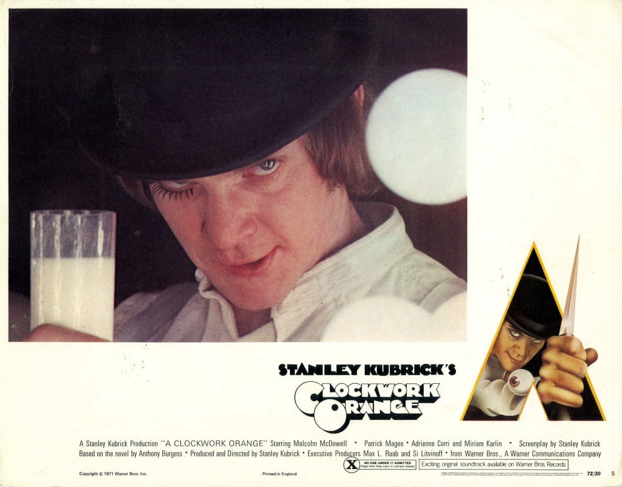 A Clockwork Orange Canvas Art - (20 x 16)