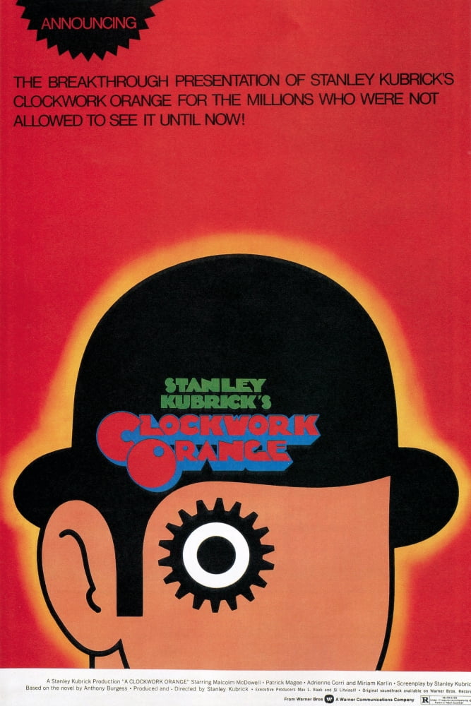 A Clockwork Orange Canvas Art - (24 x 36)