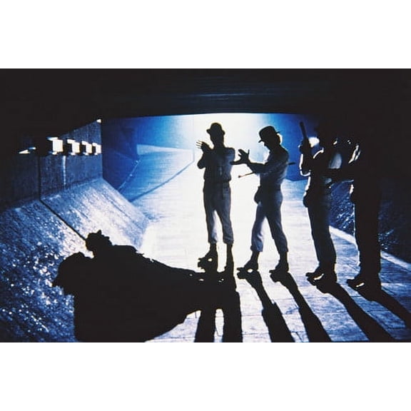 A Clockwork Orange Droogs attack homeless man in tunnel 24X36 Poster