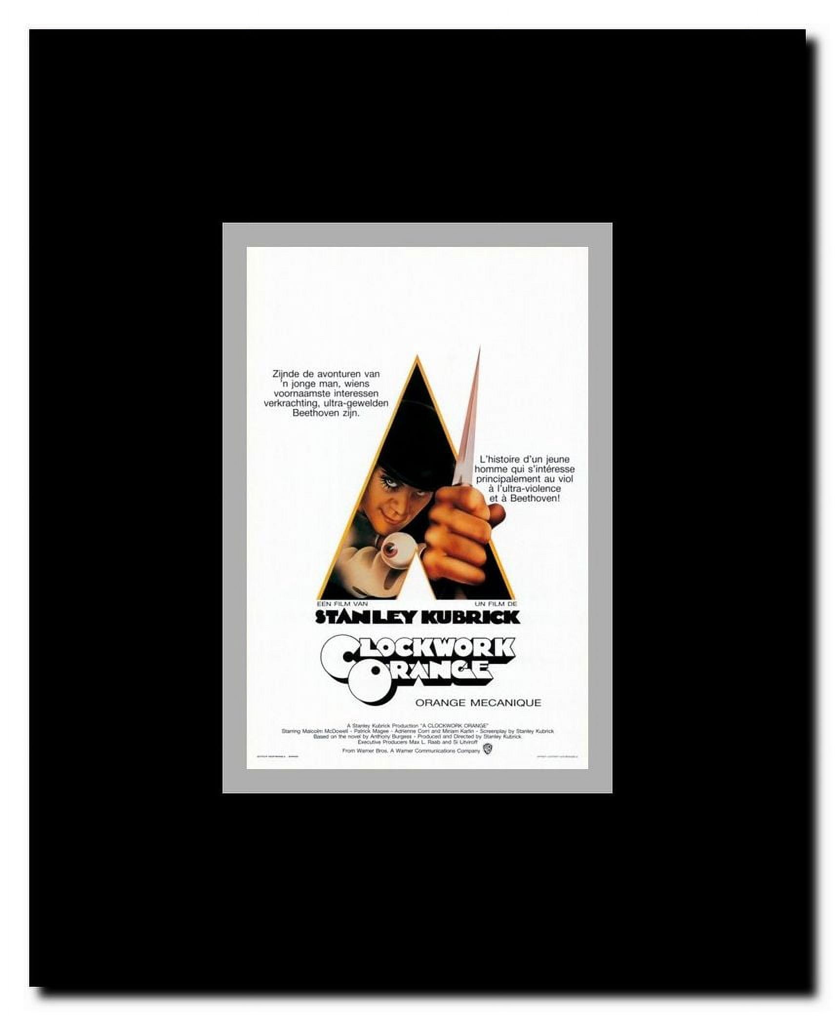 A Clockwork Orange Framed Movie Poster