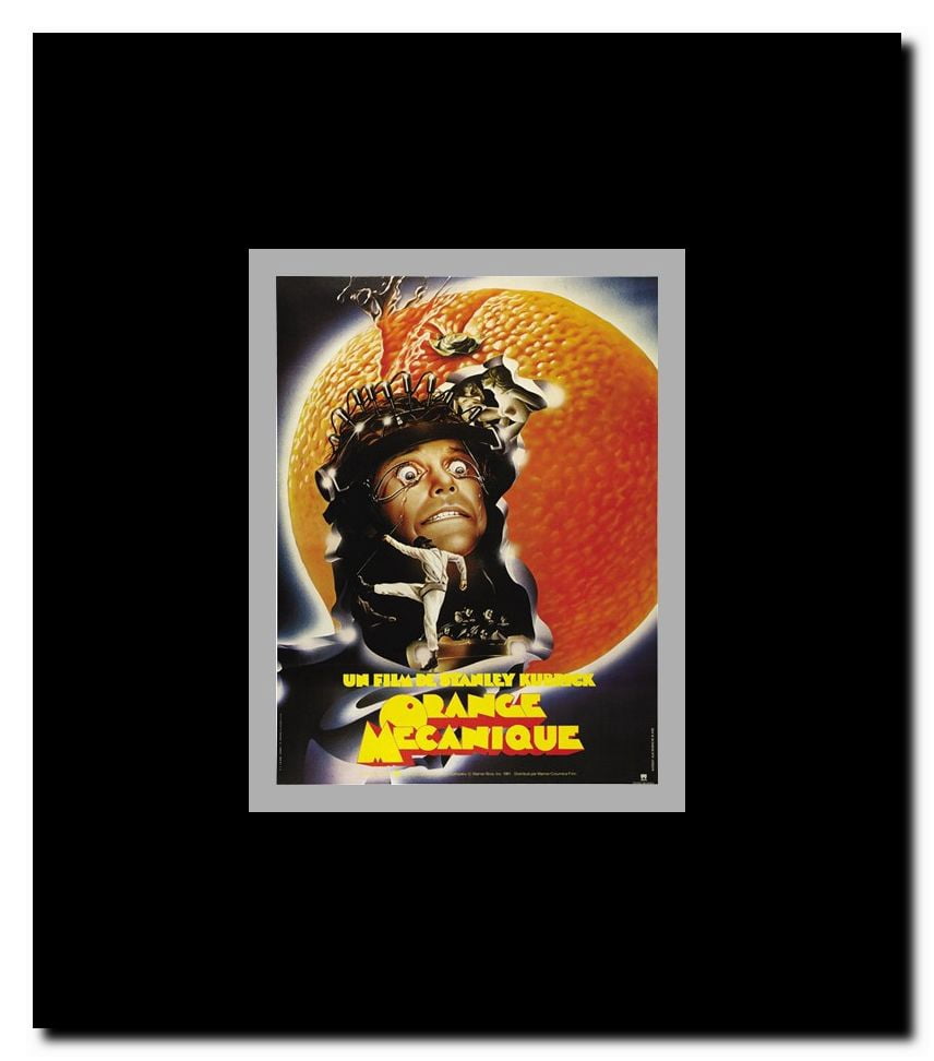 A Clockwork Orange Framed Movie Poster