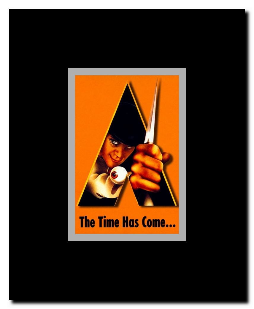 A Clockwork Orange Framed Movie Poster