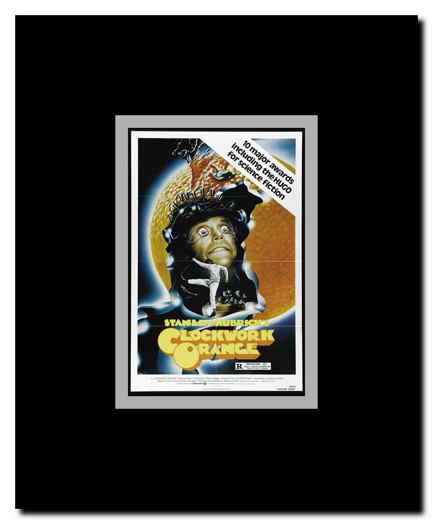 A Clockwork Orange Framed Movie Poster