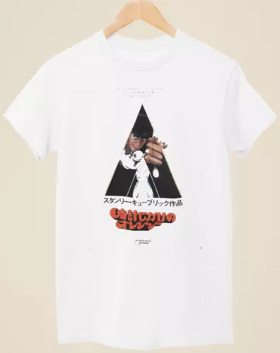 A Clockwork Orange - Japanese Movie Poster Inspired Unisex White T ...