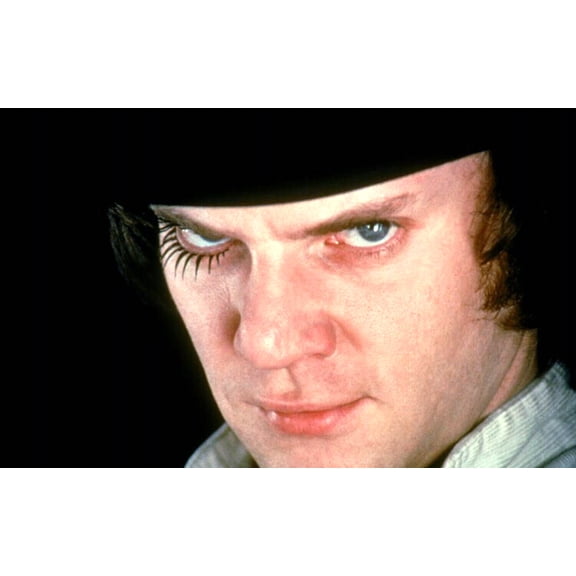 A Clockwork Orange Malcolm Mcdowell 1971 Photo Print (28 x 22)
