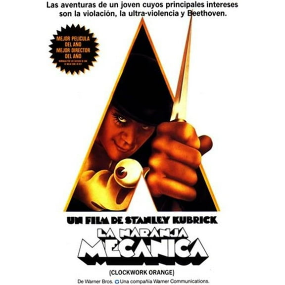 A Clockwork Orange Movie Poster - 11 x 17 in.