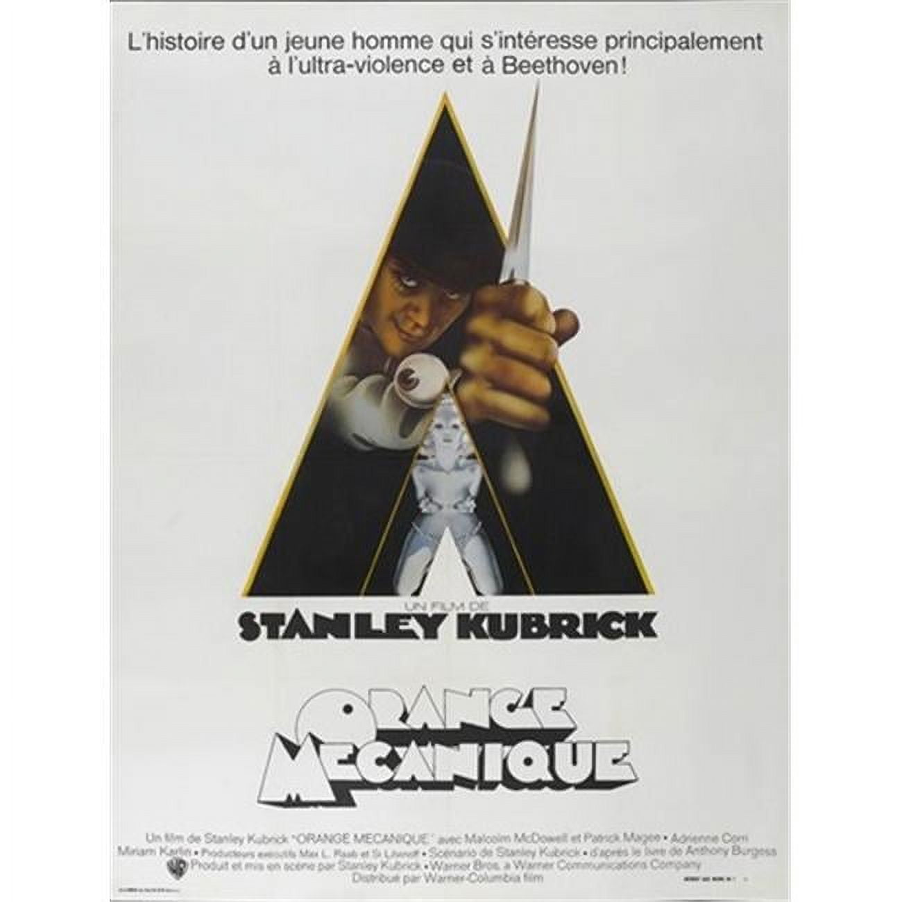 Offers Stanley Kubrick’s Clockwork Orange Movie Poster 23.5 x 33.5