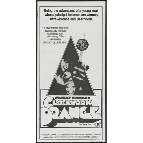 A Clockwork Orange Movie Poster (11 x 17)