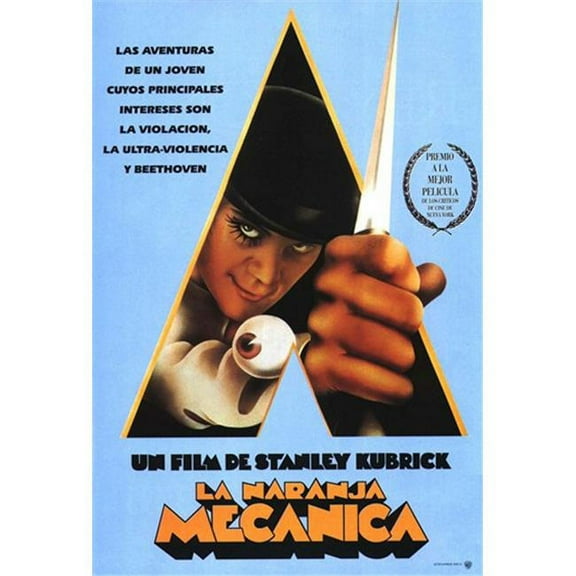 A Clockwork Orange Movie Poster (11 x 17)