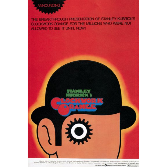 A Clockwork Orange Movie Poster Masterprint (24 x 36)