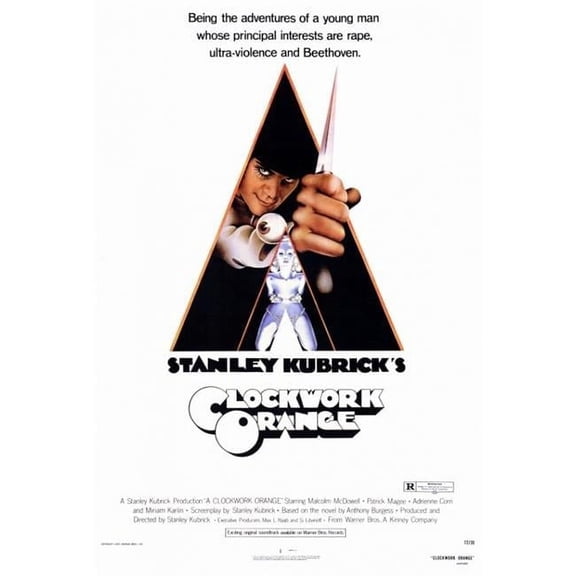 A Clockwork Orange Movie Poster Print (27 x 40)