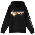 thumbnail image 1 of A Clockwork Orange Movie Title and Prison Number Men's Black Graphic Hoodie-Small, 1 of 3