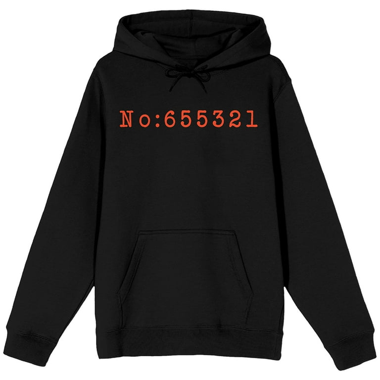 A Clockwork Orange No: 655321 Long Sleeve Black Adult Hooded