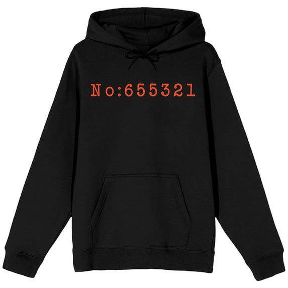 A Clockwork Orange No: 655321 Long Sleeve Black Adult Hooded Sweatshirt-XS