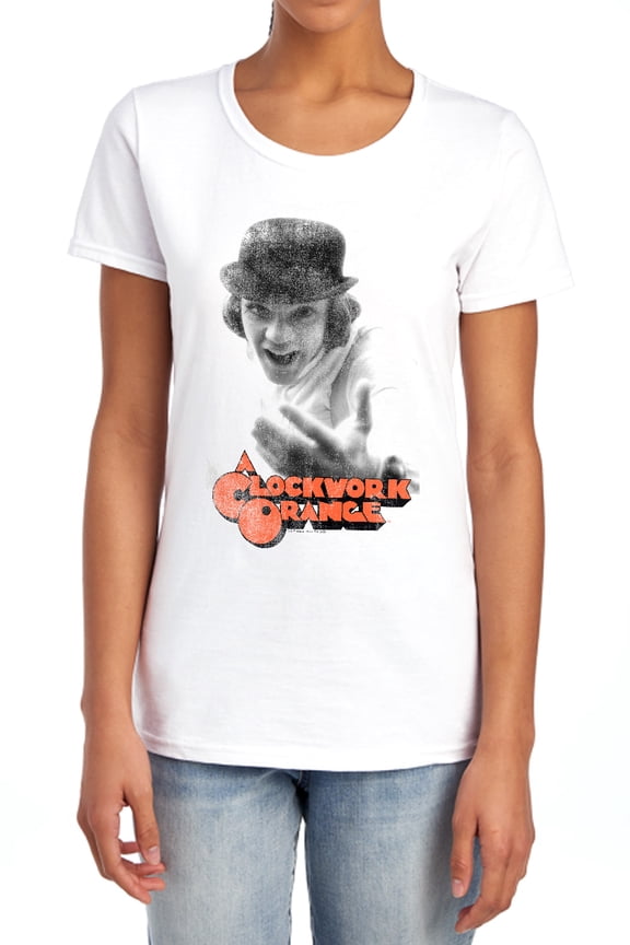 A Clockwork Orange Photo Alex Women's T Shirt, White, Medium