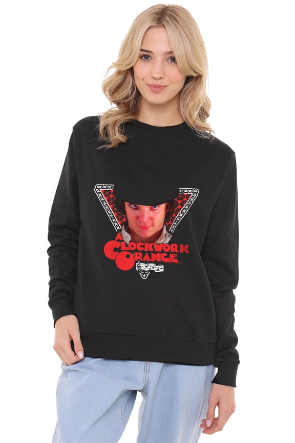 A Clockwork Orange Void Women's Crew Sweatshirt, Black, Small