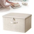 thumbnail image 1 of A Clothing Storage Box Lockable Box Box with Lock Fabric Storage Box with Lid Fabric Organiser Box Lockable Box Lockable Box for Clothes Toys, 1 of 7
