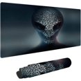 thumbnail image 1 of A Cold Skull Non-Slip Rubber Large Mouse pad for Desk,Large Gaming Mouse Pad XXL Extended Mouse pad with Stitched Edges Non-Slip Base Water Resist Pad Desk Mat 35.4x15.7inch, 1 of 4