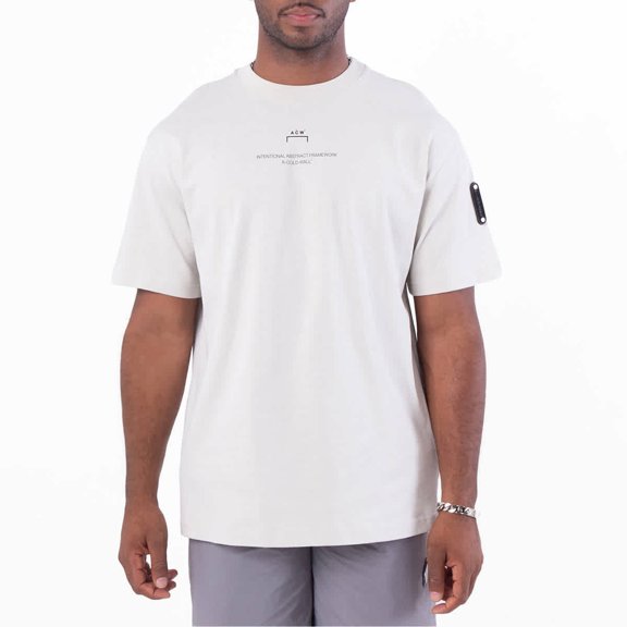 A Cold Wall Brutalist Print Cotton Jersey T-Shirt, Size Small