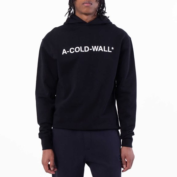 A Cold Wall Essential Logo Cotton Hoodie, Size Small