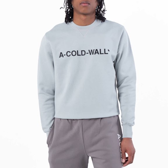 A Cold Wall Essential Logo Crew Sweater, Size Medium