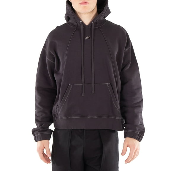 A Cold Wall Men's Black Millbank Cotton Hoodie, Size Small