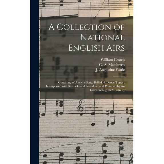 A Collection of National English Airs (Hardcover)