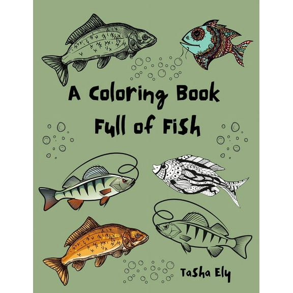 A Coloring Book Full of Fish