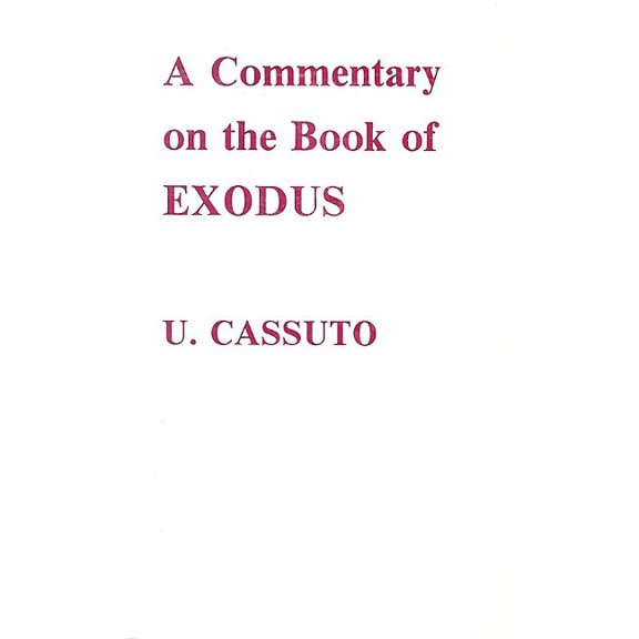 Pre-Owned A Commentary on the Book of Exodus (Hardcover)