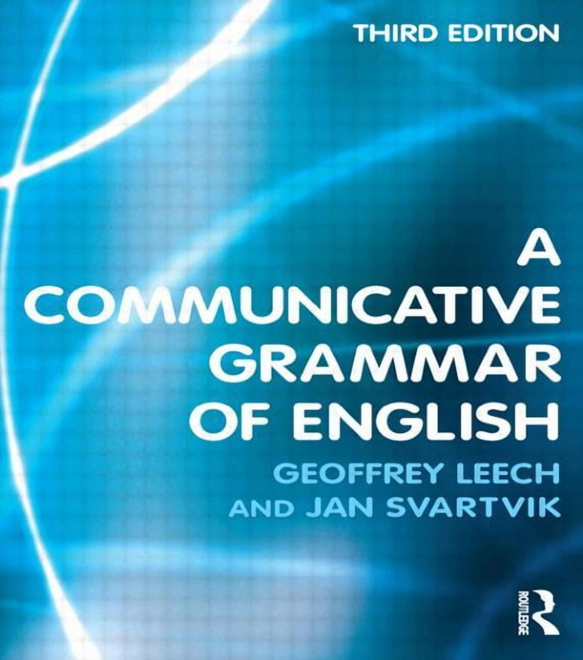 A Communicative Grammar of English, (Paperback) - Walmart.com