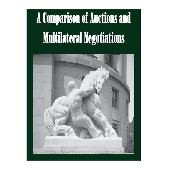 A Comparison of Auctions and Multilateral Negotiations