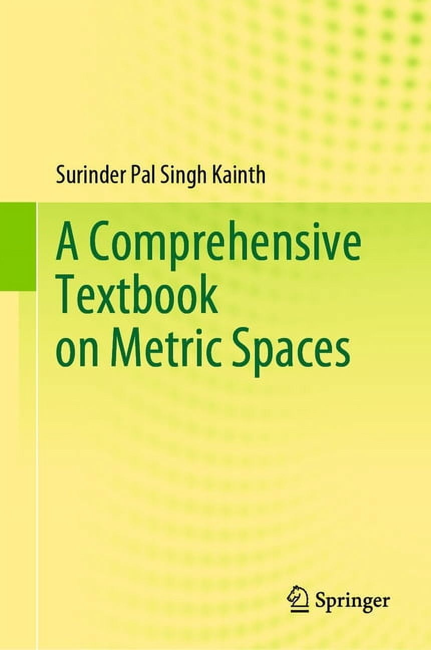 A Comprehensive Textbook on Metric Spaces, (Hardcover)