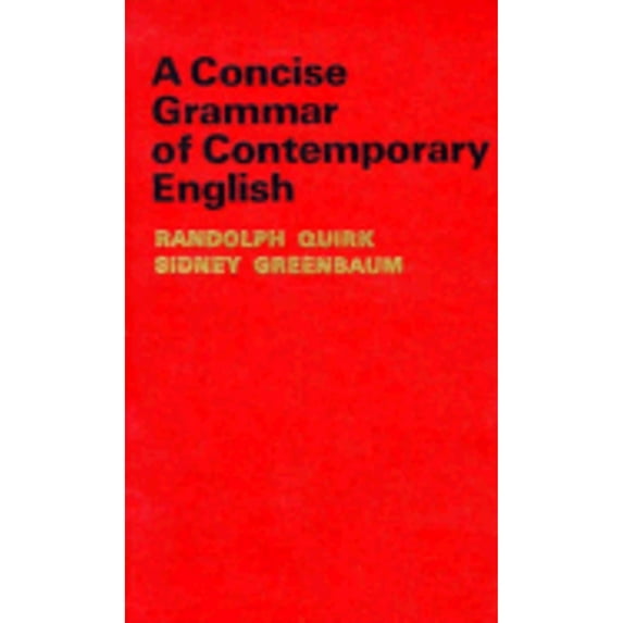 Pre-Owned A Concise Grammar of Contemporary English, 9780155129306, 0155129309, Hardcover, Text edition