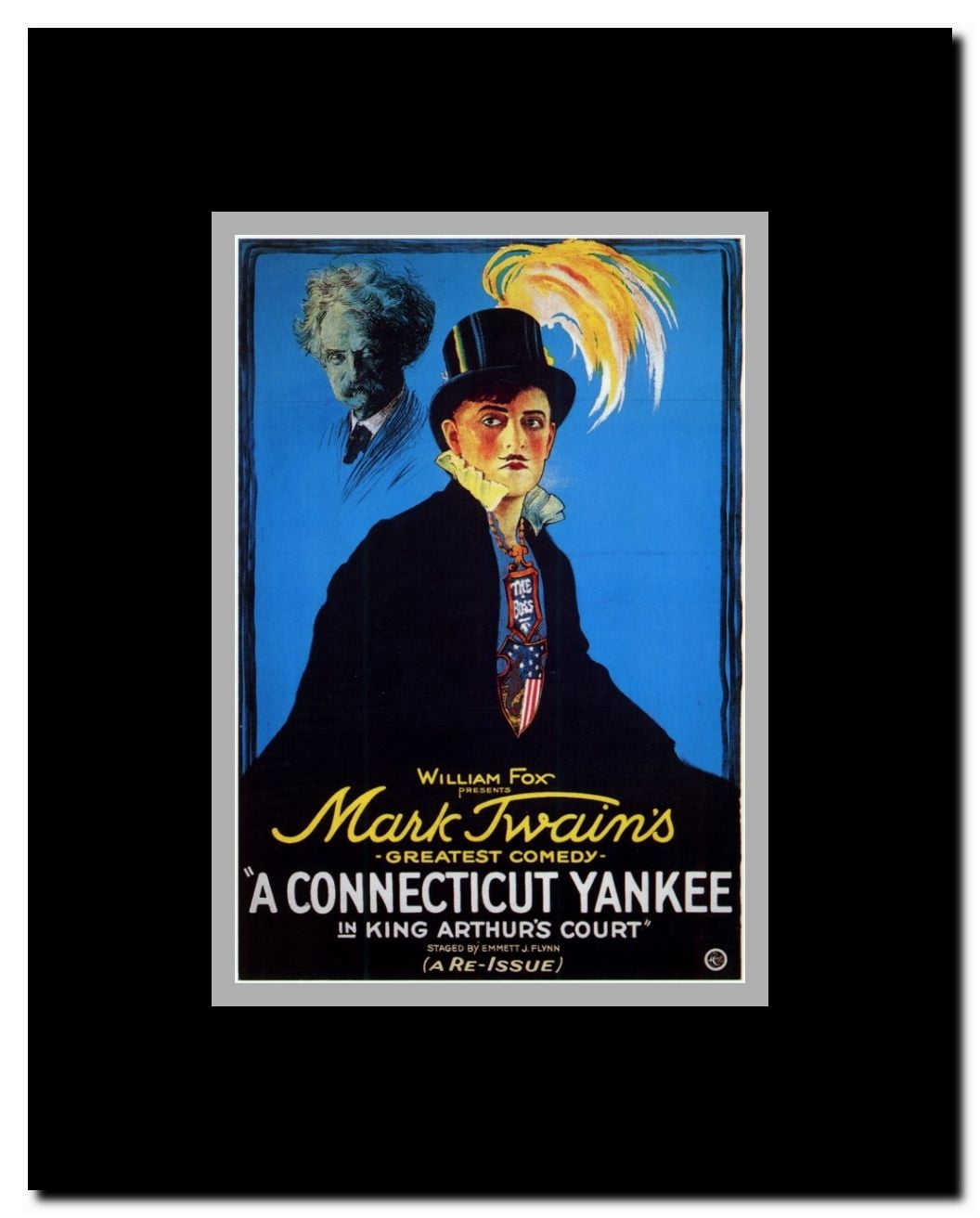 A Connecticut Yankee in King Arthur's Court Framed Movie Poster
