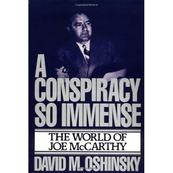 Pre-Owned Conspiracy So Immense: The World of Joe Mccarthy Paperback