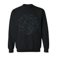 thumbnail image 1 of A Constellation Star Map Sweatshirt Men -Image by Shutterstock, Male Medium, 1 of 4