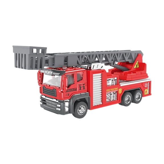 A Construction Truck Toy With Inertial Function For Boys Ages 3-6 Years Alloy Body