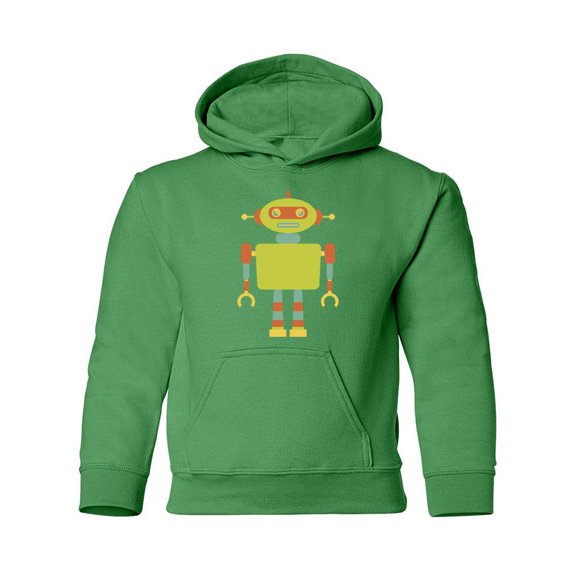 A Cool Robot Hoodie Juniors -Image by Shutterstock,  x-Large
