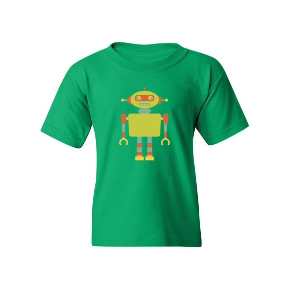 A Cool Robot T-Shirt Juniors -Image by Shutterstock, Large