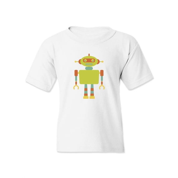 A Cool Robot T-Shirt Juniors -Image by Shutterstock, Small