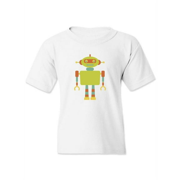 A Cool Robot T-Shirt Juniors -Image by Shutterstock,  x-Small