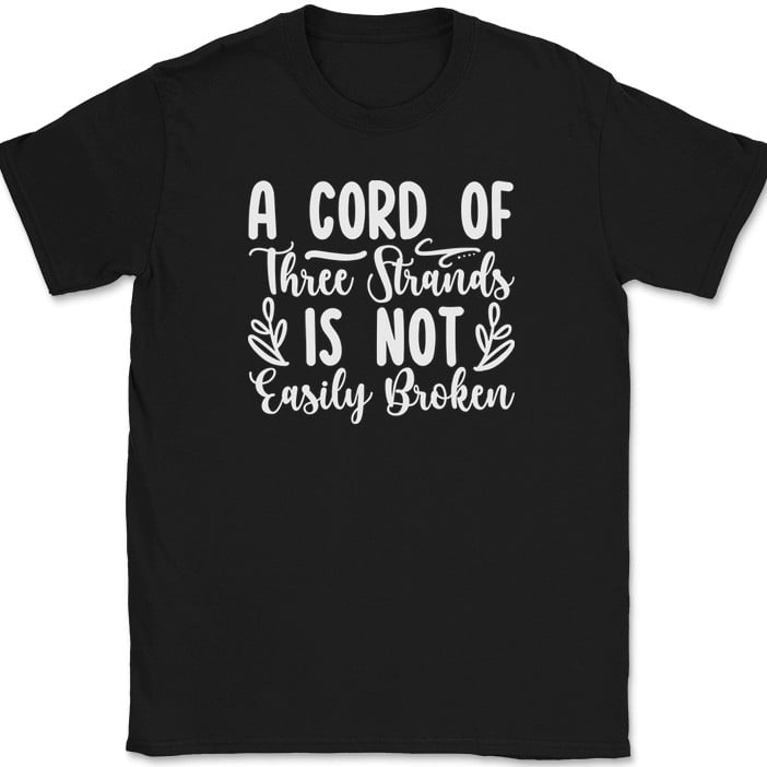 God Lettering Creator A Cord Of Three Strands Jesus Praise Worship God Text Christian ...