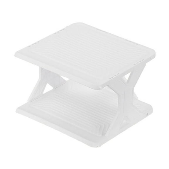 A Corner Shoe Rack - Thickened Plastic Organizer, Removable Washable Design